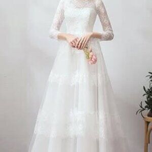 Custom Made Wedding Dress